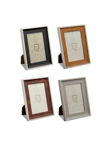 Centro De Mesa F/hoja 40x11cm Madera Natural 2277 Man02