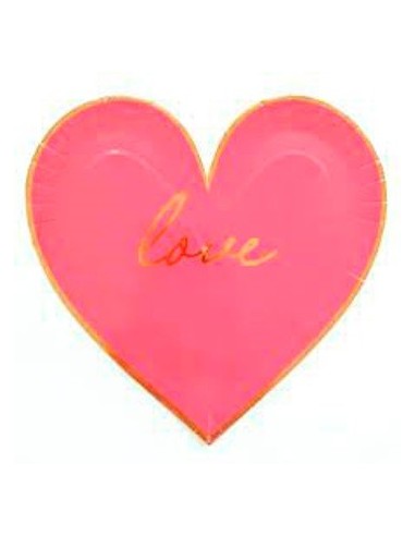 Plato Carton Corazon Love Ez333 Clv01 (e)