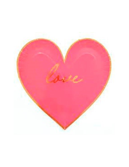 Plato Carton Corazon Love Ez333 Clv01 (e)
