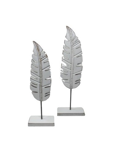 Hoja 32cm Platano Madera Blanca Mps032 Am01