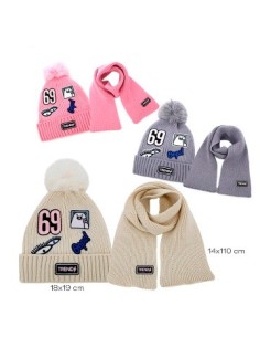 Set Gorro Y Bufanda Nena Trendy 13926 Tar02