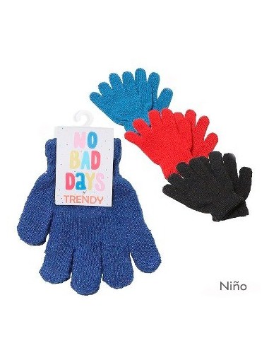 Guante Infantil Liso/estamp. Surt. Rj2221/r2228 Rod02 51136/51137/51138/51379 Tar02