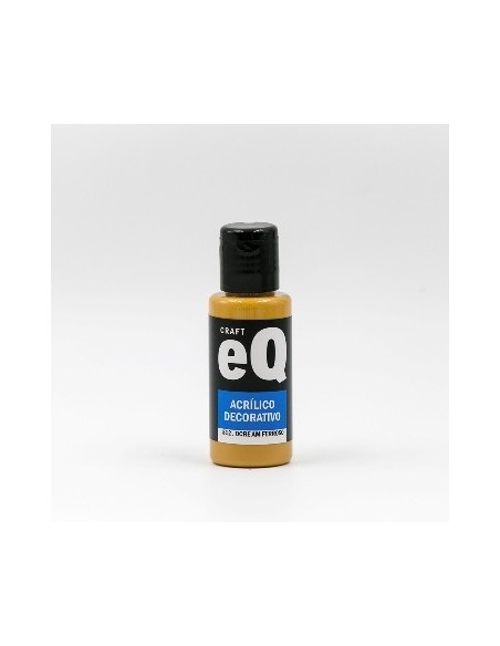 Acrilico Decorativo Ocre Amarillo Ferroso 812 50cc Eq Arte
