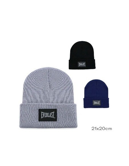 Gorro Hombre Hilo Liso C/logo  Everlast/head 13821/13812/13814/13824/13826/13819 Tar02 (p)