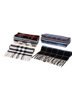 Bufanda 30x1.70cm Hombre C/disenos Surt. S1018/s1019 Cry01