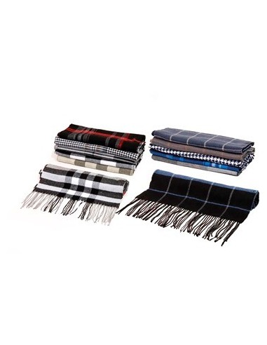 Bufanda 30x1.70cm Hombre C/disenos Surt. S1018/s1019 Cry01