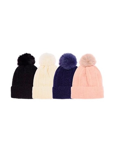 Gorro Tejido Chenille C/peluche Go0025z Jav01