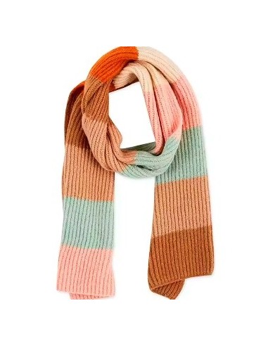 Bufanda Tejida Estampada/rayada 37 5 X 1 46 Cf60284 Cf60285 Sf01