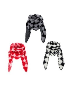 Bufandon C/corazon Colores  18764/18773 Las Oreiro Tar02