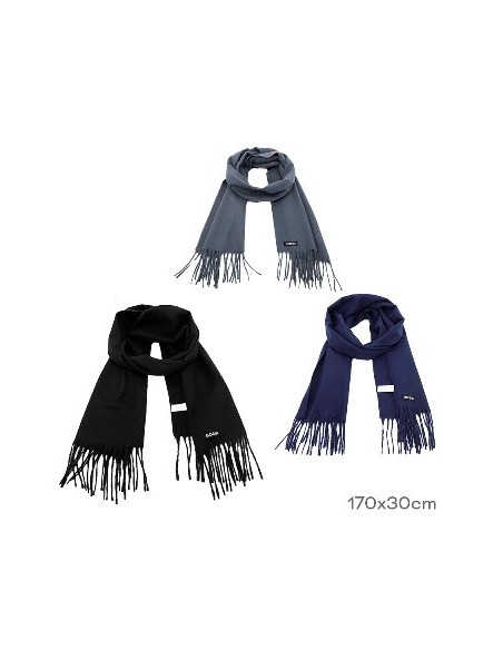 Bufanda Hombre 1.70x0.30cm Colores Lisos Bossi 18797 Tar02 (p)