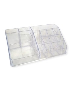 Organizador De Cosmeticos 20x14  Acrilico En Caja 200402 Liv01