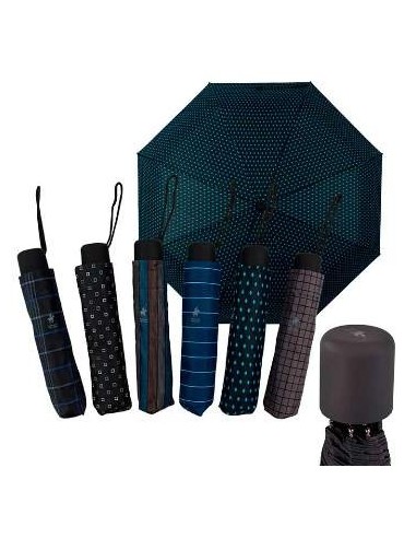 Paraguas Hombre Corto Manual Wellington Polo 6264/6265/ 13932/13935/6307/6308 Tar02 (b60/12) (p)