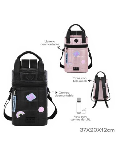 Mochila Matera Puffer Trendy Metalizado/opaco 17312/17313/18474/18477/18472  Tar02