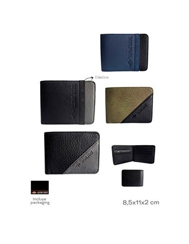 Billetera Hombre Simil Cuero Zaphir/amayra/ Alpine Skate 27214 27222 27162 28922 28921 Biyw04sstw24z/biyw05srw24z  B1126 B112