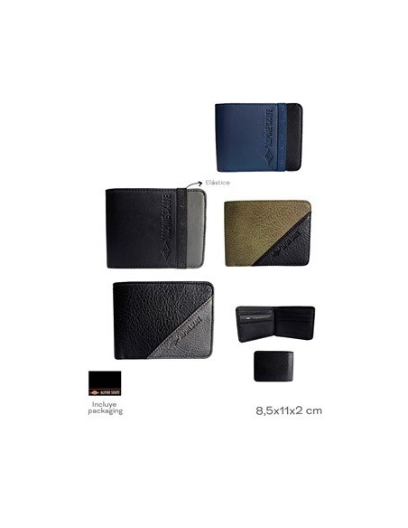 Billetera Hombre Simil Cuero Zaphir/amayra/ Alpine Skate 27214 27222 27162 28922 28921 Biyw04sstw24z/biyw05srw24z  B1126 B112