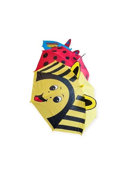 Paragua Infantil C/silbato Y Orejas Animales Mod. Surt. 510852 Surt01