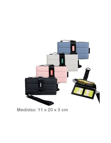 Billetera Dama Definition Eco Cuero Col. Surt B222 Chi01 (m)