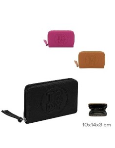 Billetera Trendy 14x10cm Colores Surtidos 19096/18633/1863/18633b/18657/18636/18642/30297 Tar02
