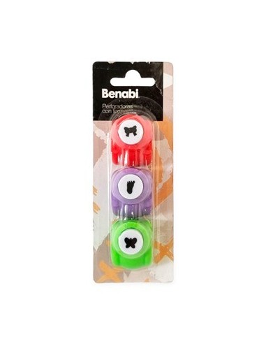 Perforadora Artistica Mini X 3unid. 34791 Ben02