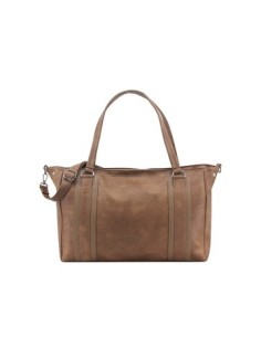 Cartera 30x43x10cm Negra/vison Simil Cuero 67.c2647.1*67.c2647.3 Amayra Lse01