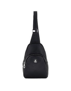 Morral C/bolsillo Oval Al Frente C/cierre Metalizado 2368 Gc01