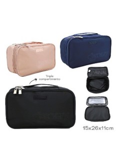 Organizador De Viaje 15x26x11 Triple Compartimento Discovery 17097 Tar02