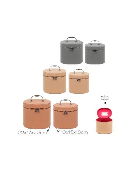 Organizador Bijou Pu Oval/rectangular 19x15x18cm 19205/19203/19204 Trendy Tar02