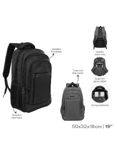 Mochila Portanotebook 50x32x18cm Travel Tech 18566 Tar02