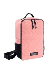Mochila De Nylon Matelaseado Con Espacio Para Termo Y Mate.ma0005z Jav01