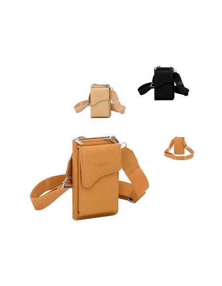 Porta Celular Trendy Bolsillo C/boton Correa Desmontable 18818 19246 Tar02