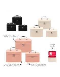 Organizador Bijou Pu Rect. 21x13x14cm 19200 Trendy Tar02