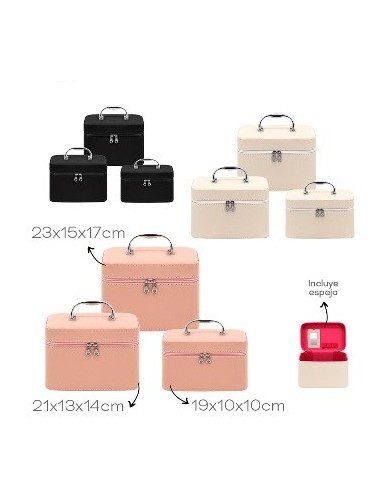 Organizador Bijou Pu Rect. 21x13x14cm 19200 Trendy Tar02