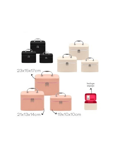 Organizador Bijou Pu Rect. 21x13x14cm 19200 Trendy Tar02