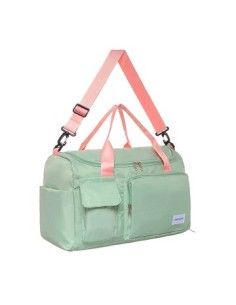 Bolso Deportivo Zaphir Nylon Con Botinero Bo0026z Jav01