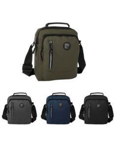 Morral Pierre Cardin Impermeable 3 Compartim 3 Bols Pc3034 Ow01