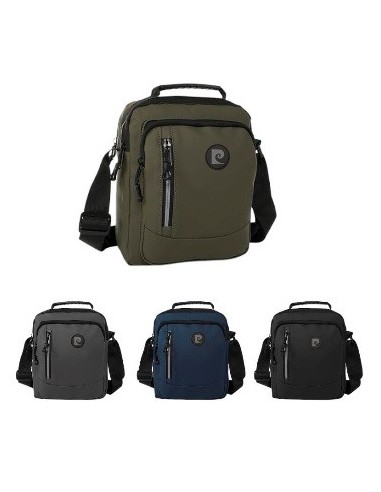 Morral Pierre Cardin Impermeable 3 Compartim 3 Bols Pc3034 Ow01