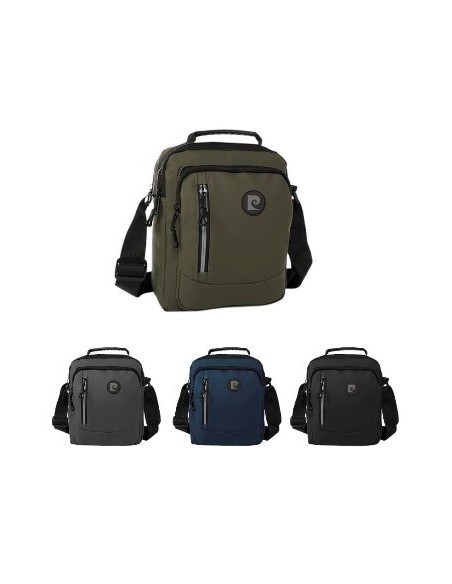 Morral Pierre Cardin Impermeable 3 Compartim 3 Bols Pc3034 Ow01