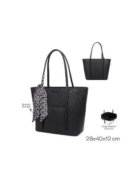 Cartera Trendy C/bols Delantero + Panuelo 22709 Tar02