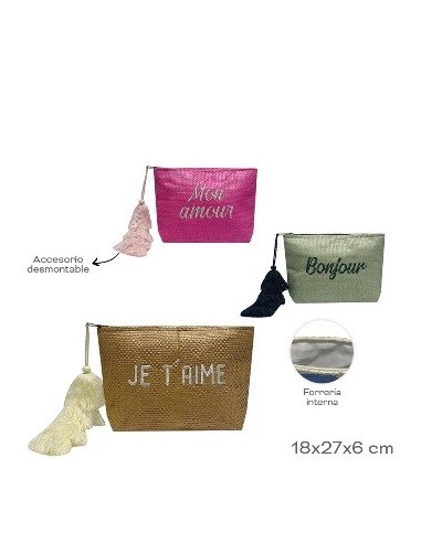 Porta Cosmetico Love Acc. Desmontable 18x27x6 Cm Las Oreiro Tar02