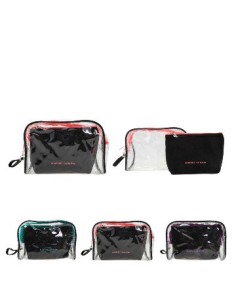 Portacosmetico X2 16x24cm Pvc Agarrate Catalina Accb47 Ow01