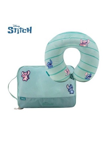Organizador + Almohada De Viaje Disney Stitch 73.0100002 73.0100003 Lse01