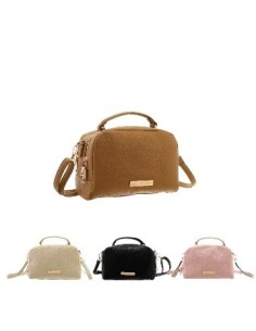 Bandolera 22x16x12cm Pu 2 Cierres Agarrate Catalina Acv26245 Ow01