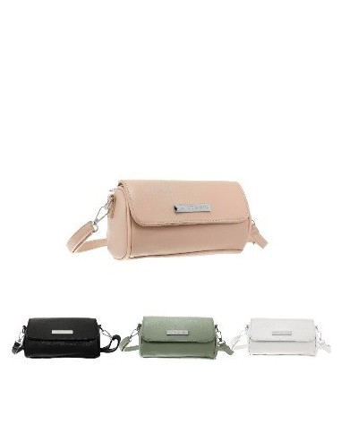 Bandolera 21x15x10cm C/tapa Pu Agarrate Catalina Acv26329 Ow01