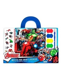 Maletin P/crear Y Colorear Avengers Vav03407 Vav03428 Tap02 (b24)
