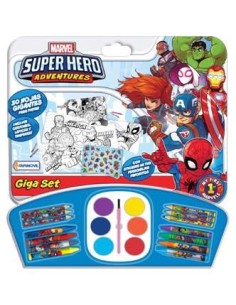 Giga Set Arte C/acuarelas Y Laminas Personajes Vsp03298 Tap02