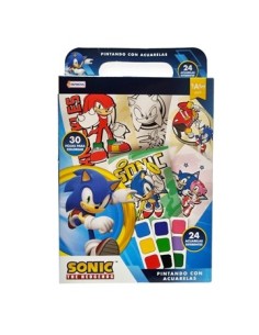 Pintando C/acuarelas Sonic Snc01221/snc01230 Tap02