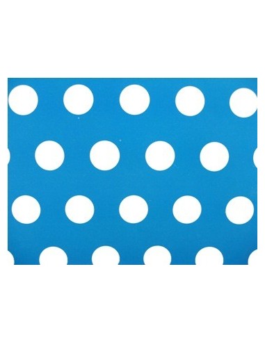 Papel Forrar Lunares Celeste 35-07 Muresco/luma (100/10)