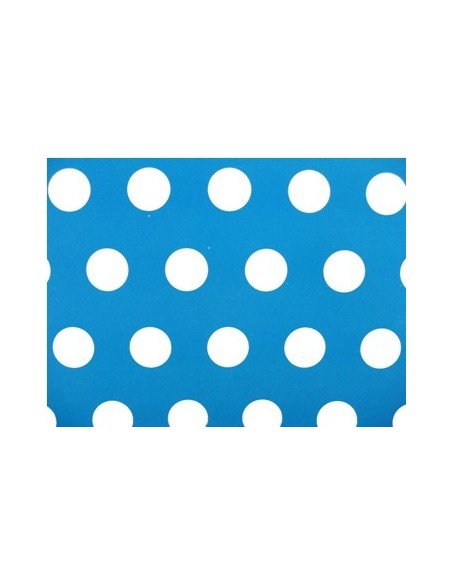 Papel Forrar Lunares Celeste 35-07 Muresco/luma (100/10)