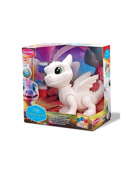 Dinosaurio Para Pintar C/acuarelas Y Pincel Ba0801 Ba0800 801 800 Fema02