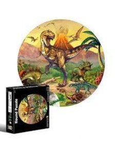 Puzzle 1000 Pzas Circular Tierra/dino/mandala  Ft490/492/493/810 Ck01 (b1)
